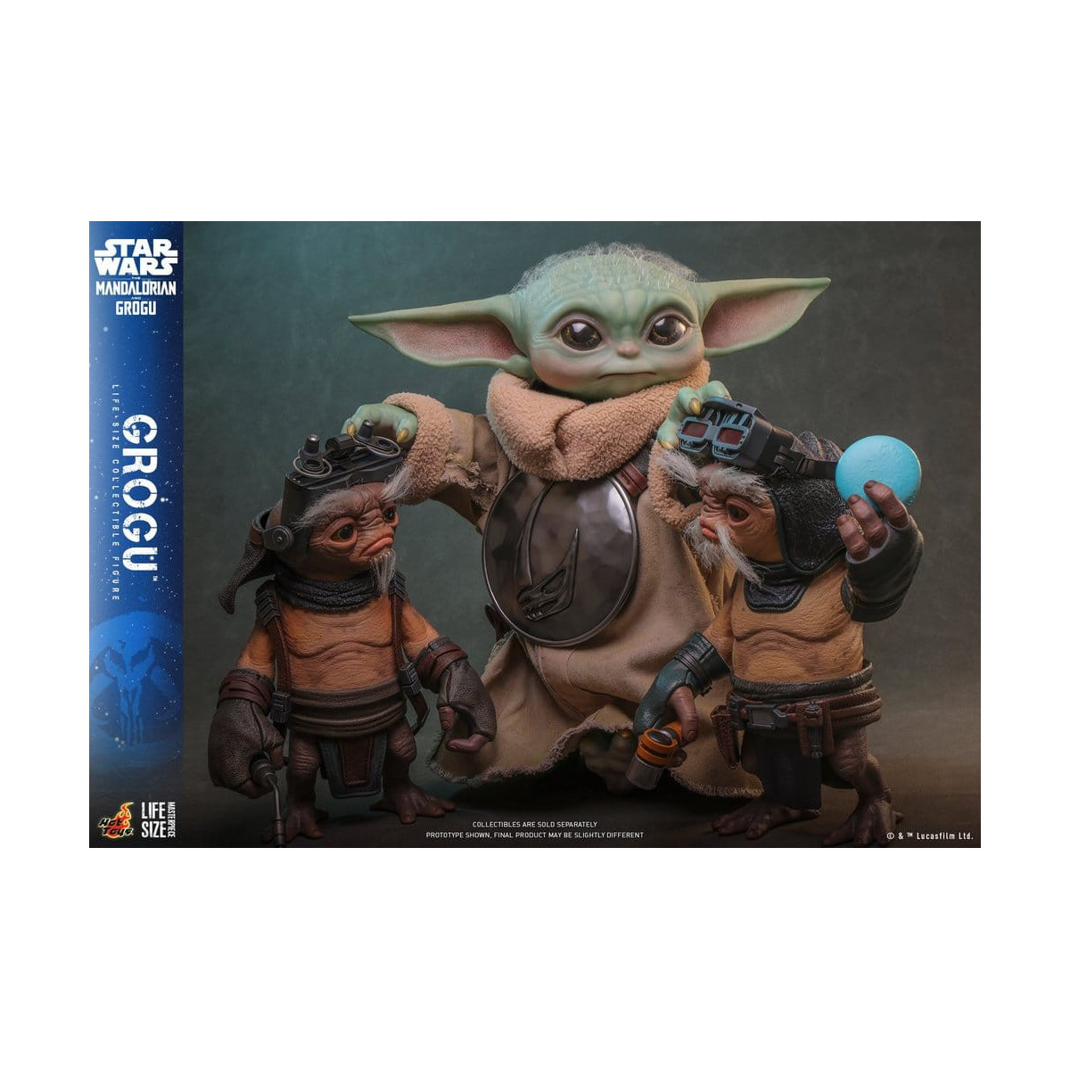 Hot toys Star Wars - Grogu 1/1 - Star Wars: El Mandaloriano y Grogu