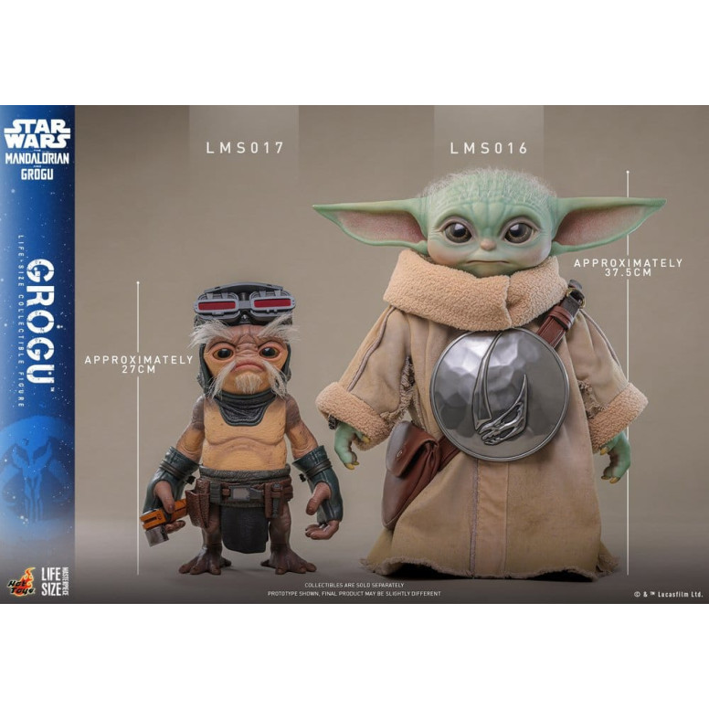 Hot toys Star Wars - Grogu 1/1 - Star Wars: El Mandaloriano y Grogu
