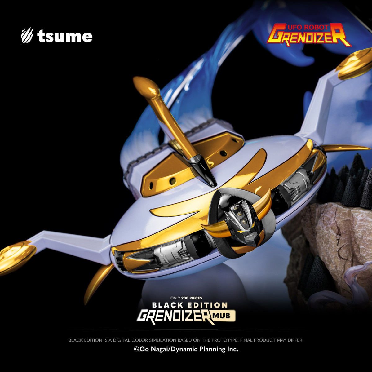 Tsume Grendizer Grendizer Mi Busto Definitivo - MUB Edición Negra
