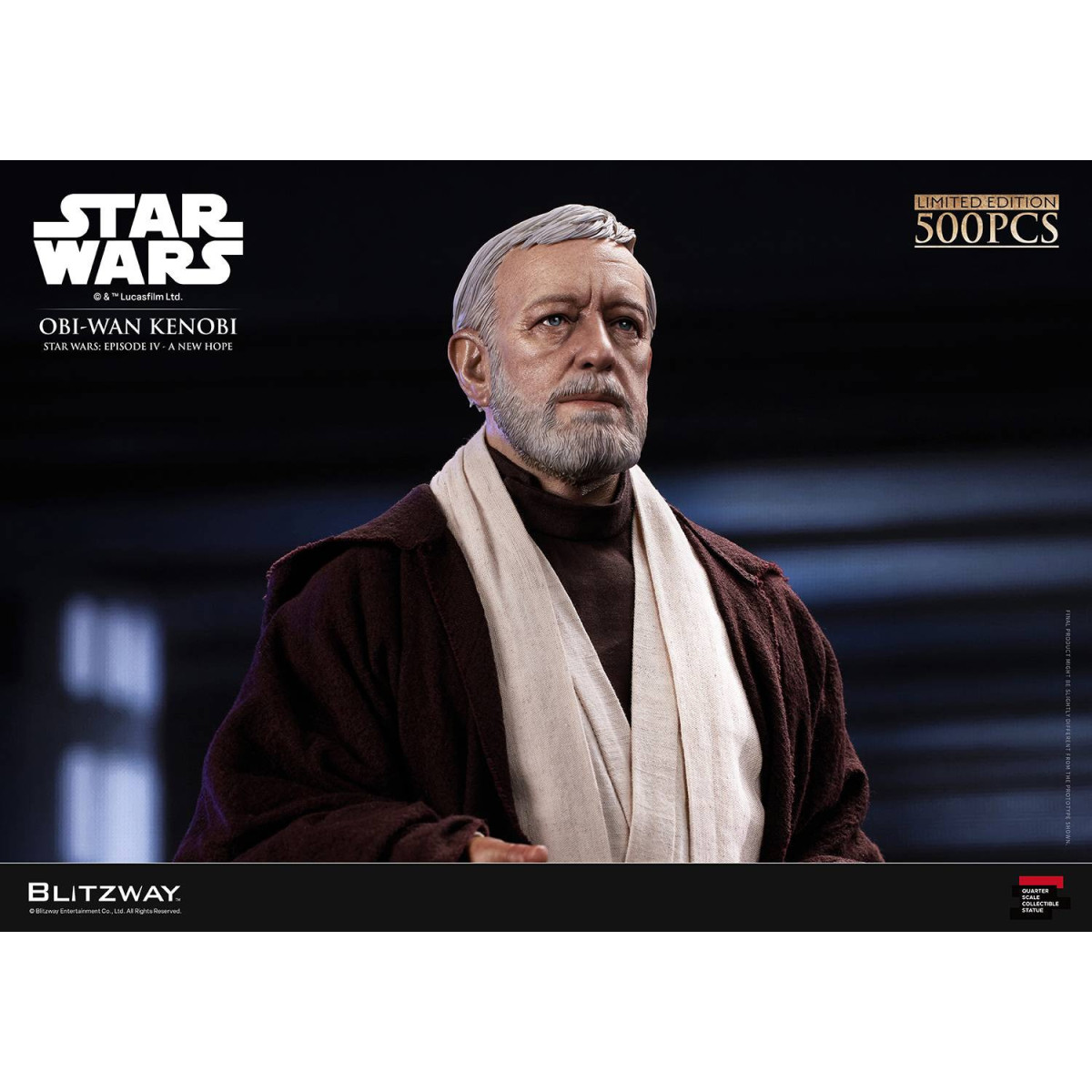 Blitzway Superb Scale Statue - Obi-Wan Kenobi 1/4 - Star Wars Episodio IV