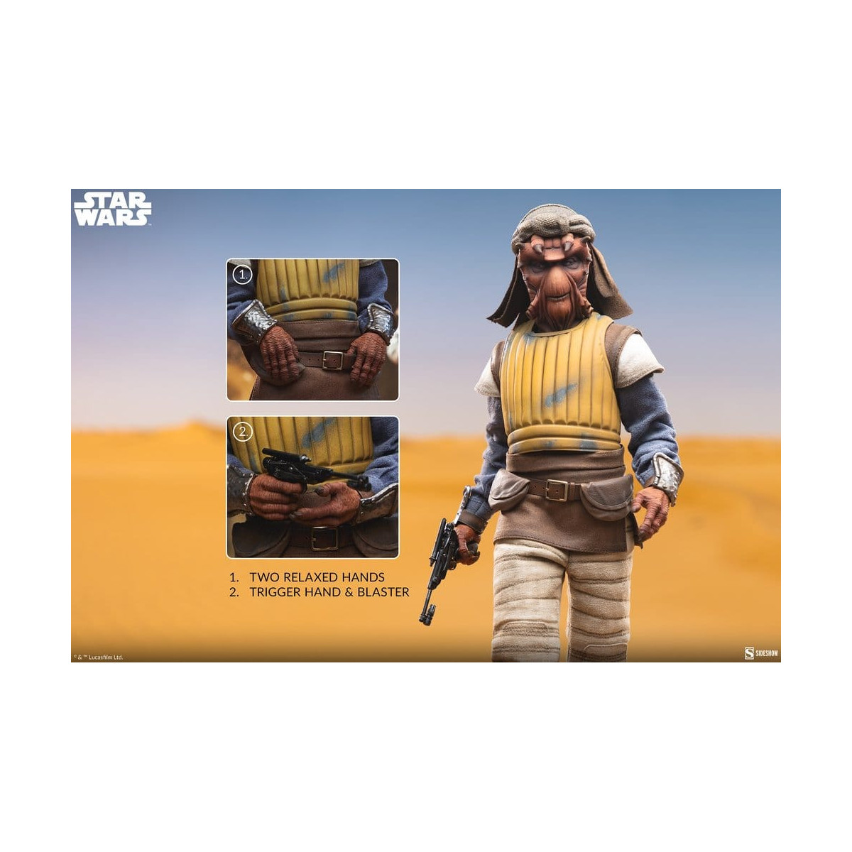Sideshow Star Wars - Wizam 1/6 Escoria y Villanía - El Retorno del Jedi