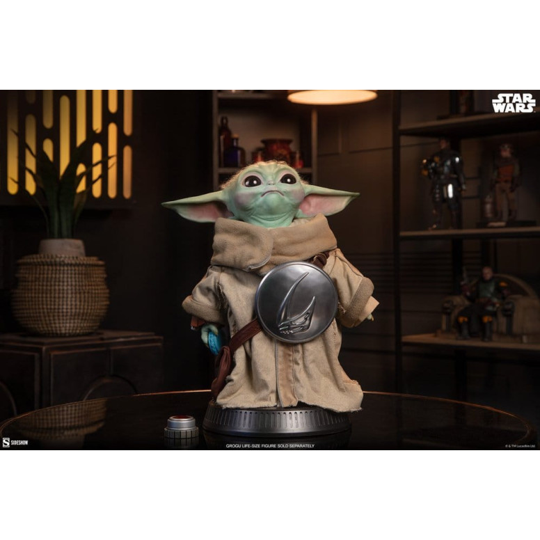 Sideshow - Star Wars: The Mandalorian & Grogu - Conjunto de accesorios de estatua 1/1
