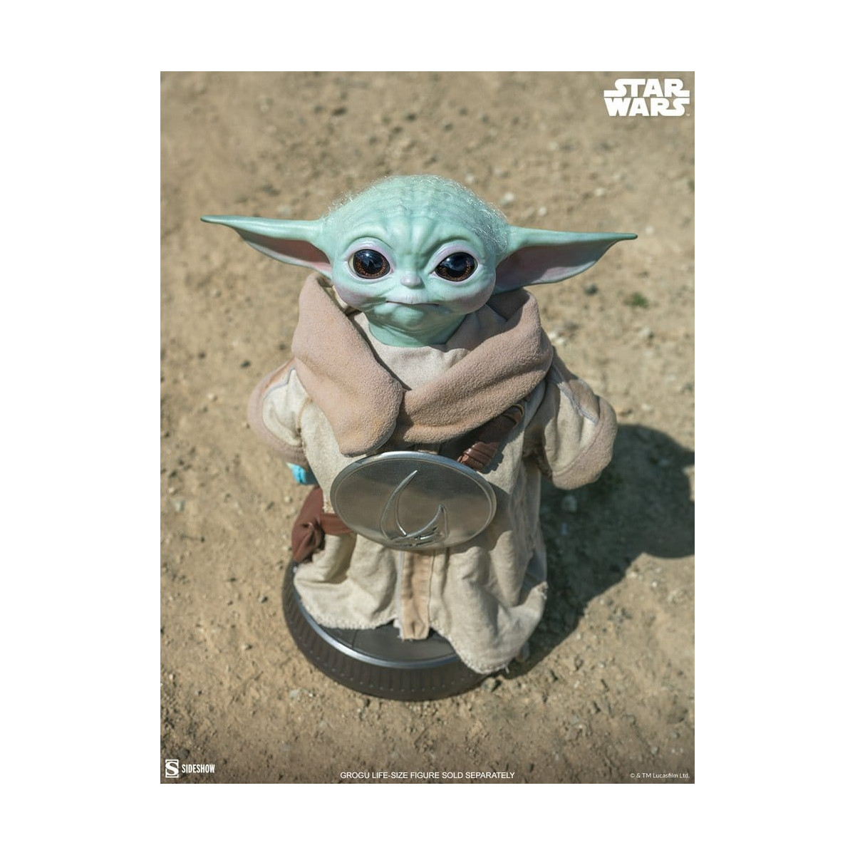 Sideshow - Star Wars: The Mandalorian & Grogu - Conjunto de accesorios de estatua 1/1