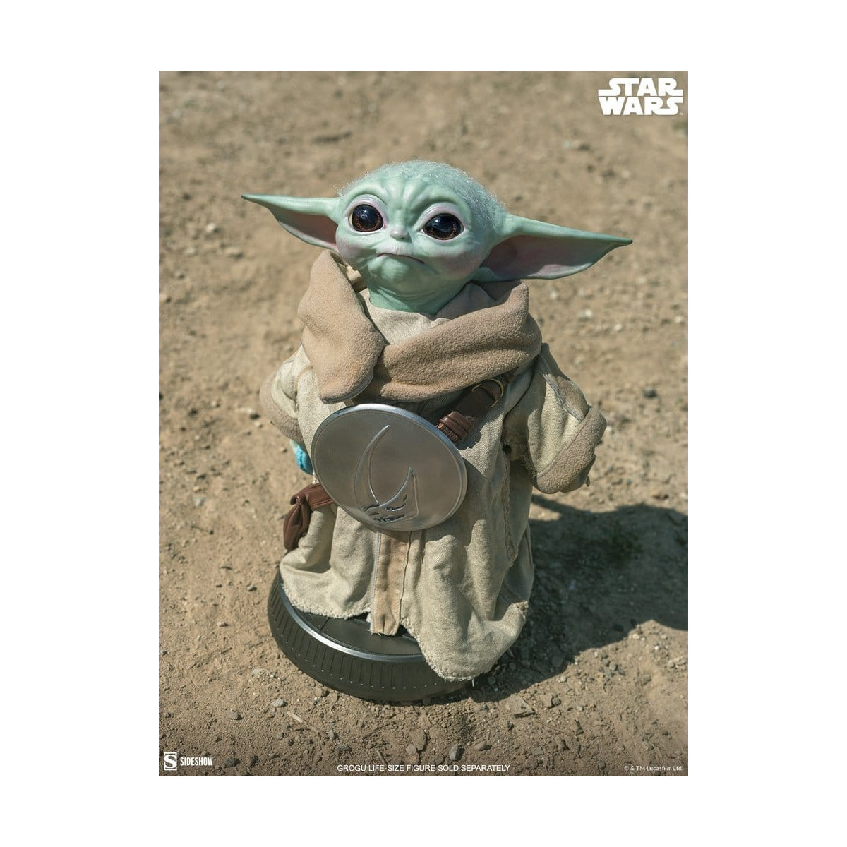 Sideshow - Star Wars: The Mandalorian & Grogu - Conjunto de accesorios de estatua 1/1
