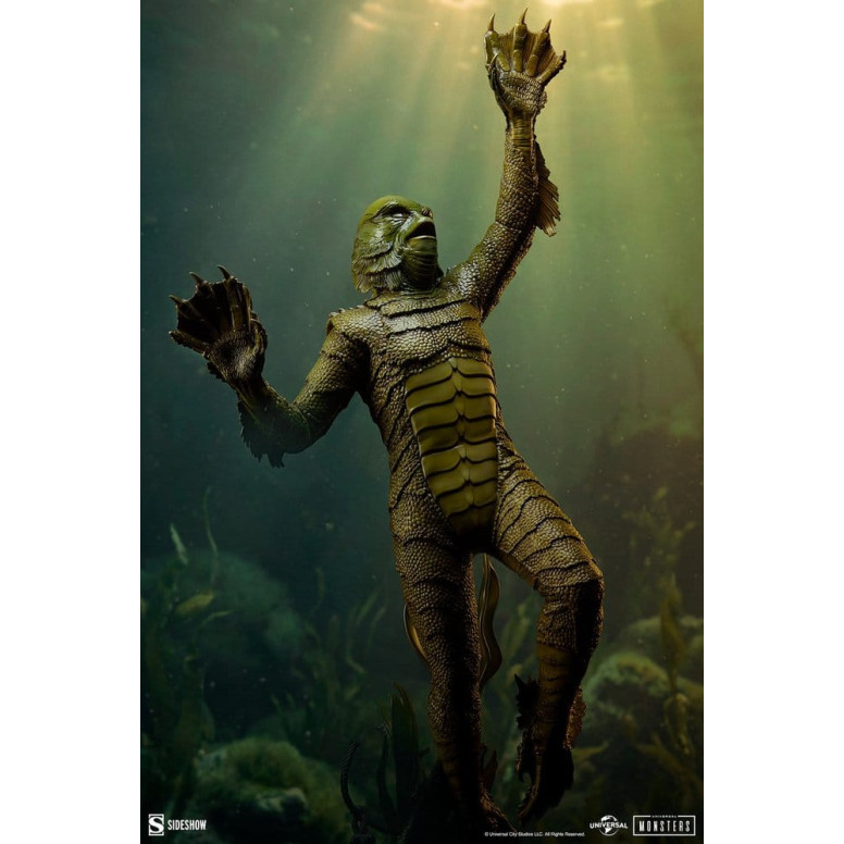 Sideshow Universal Monsters - Formato Premium Criatura de la Laguna Negra 1/4