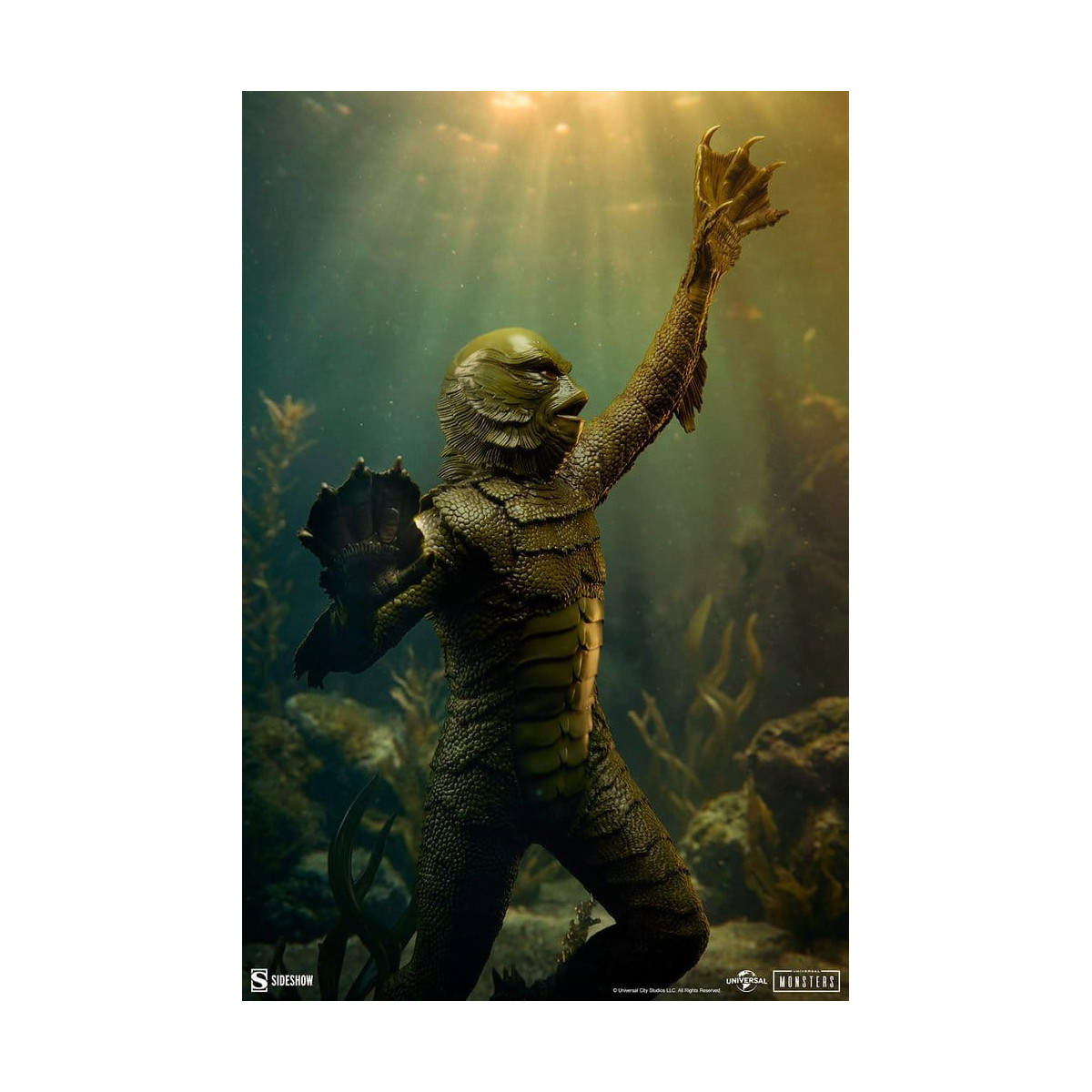 Sideshow Universal Monsters - Formato Premium Criatura de la Laguna Negra 1/4