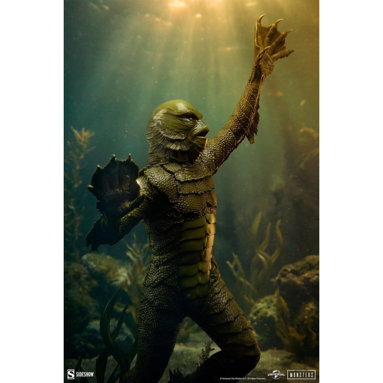 Sideshow Universal Monsters - Formato Premium Criatura de la Laguna Negra 1/4