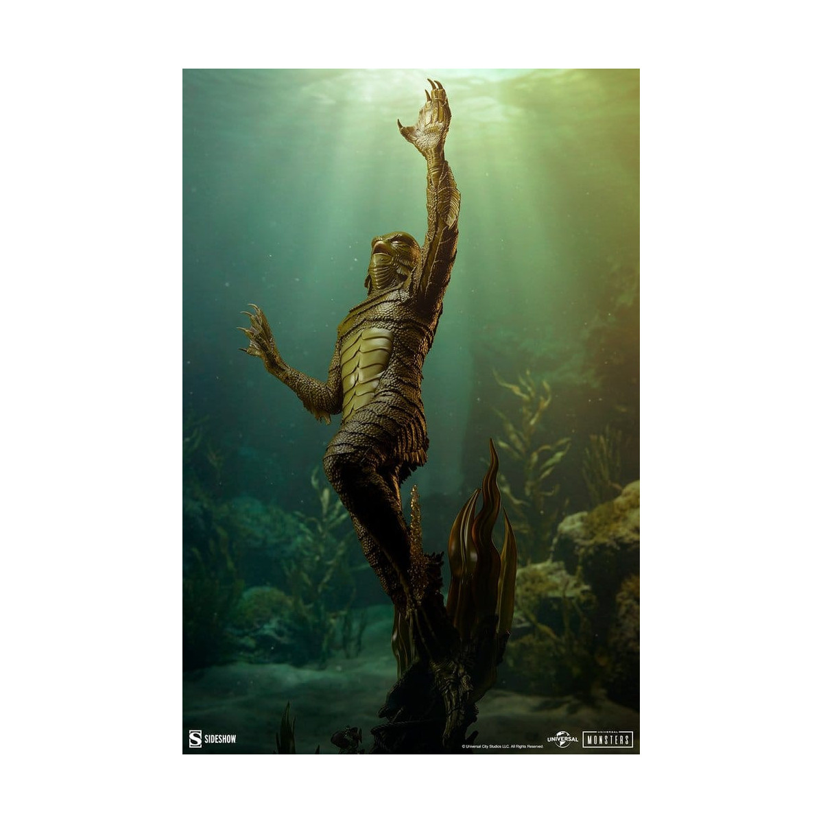 Sideshow Universal Monsters - Formato Premium Criatura de la Laguna Negra 1/4