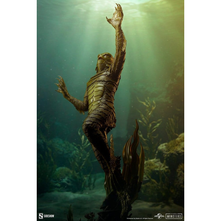 Sideshow Universal Monsters - Formato Premium Criatura de la Laguna Negra 1/4