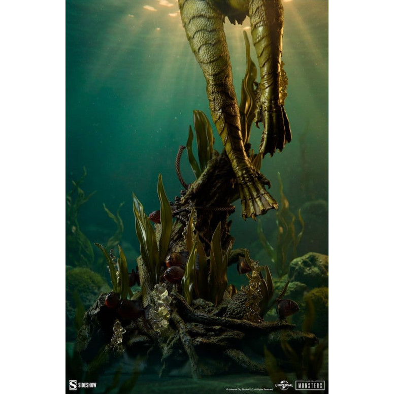 Sideshow Universal Monsters - Formato Premium Criatura de la Laguna Negra 1/4