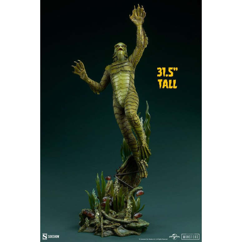 Sideshow Universal Monsters - Formato Premium Criatura de la Laguna Negra 1/4