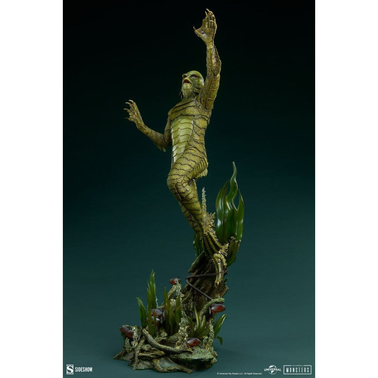 Sideshow Universal Monsters - Formato Premium Criatura de la Laguna Negra 1/4