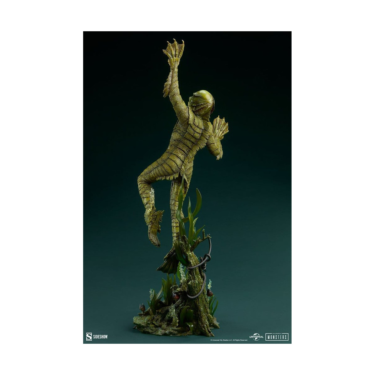 Sideshow Universal Monsters - Formato Premium Criatura de la Laguna Negra 1/4