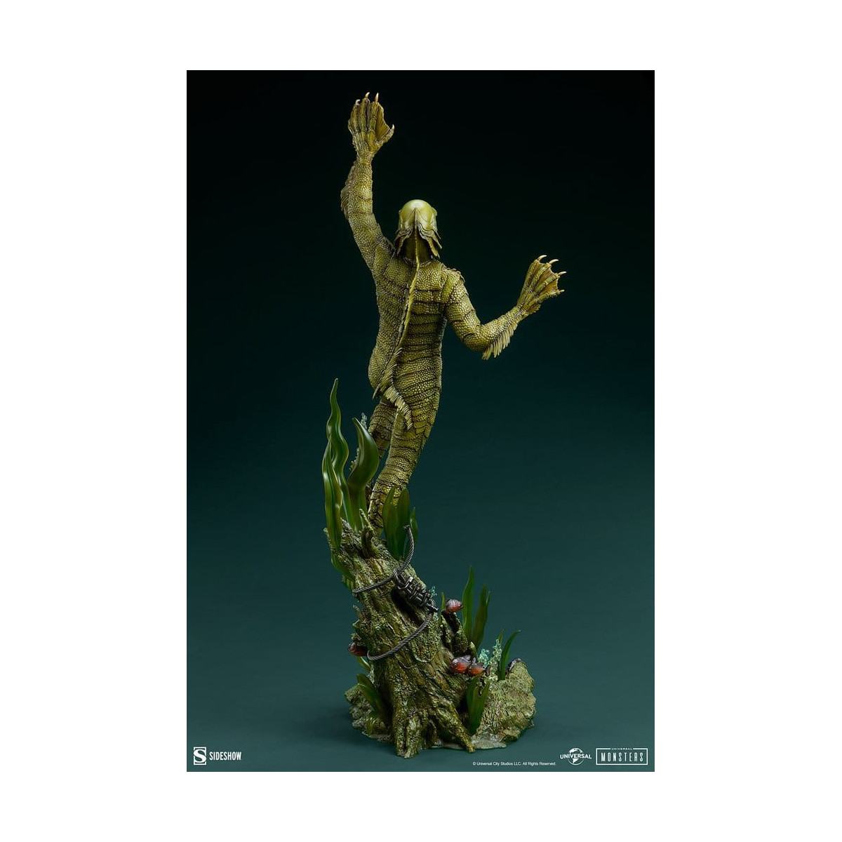 Sideshow Universal Monsters - Formato Premium Criatura de la Laguna Negra 1/4