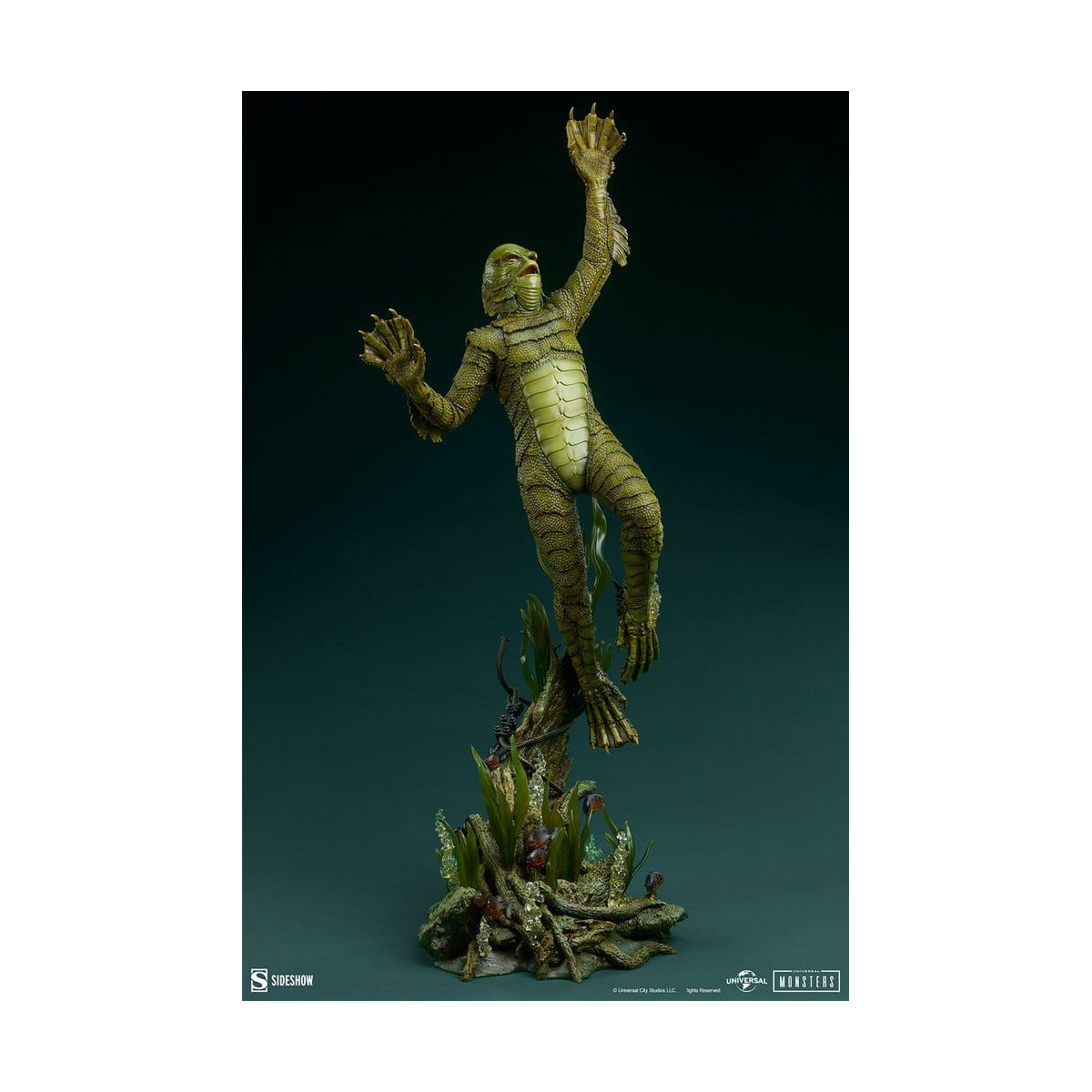Sideshow Universal Monsters - Formato Premium Criatura de la Laguna Negra 1/4