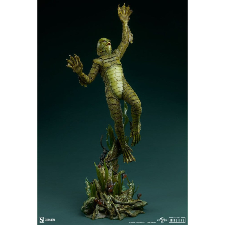 Sideshow Universal Monsters - Formato Premium Criatura de la Laguna Negra 1/4