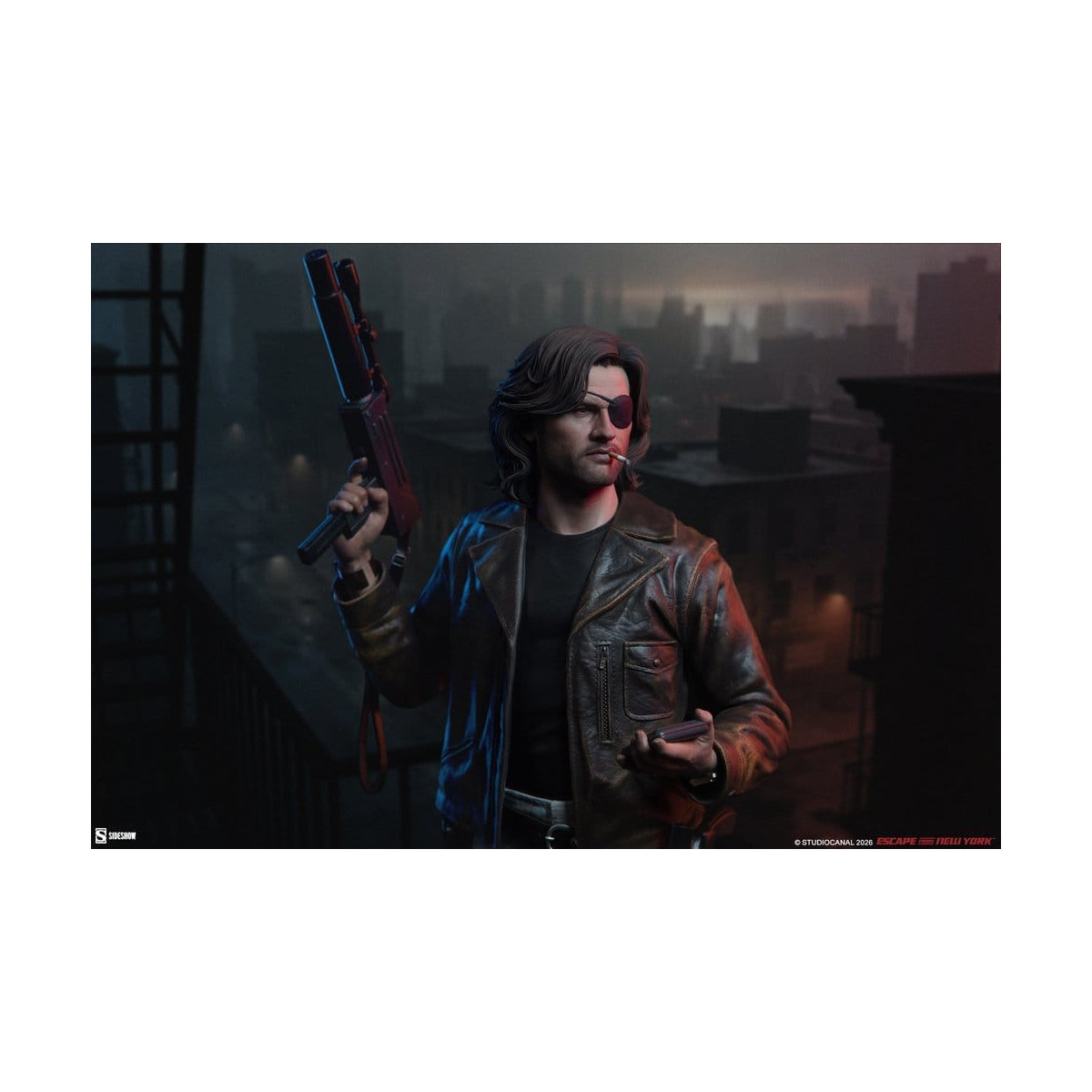 Sideshow - Formato Premium Snake Plissken 1/4 - Escape From New York - Nueva York 1997