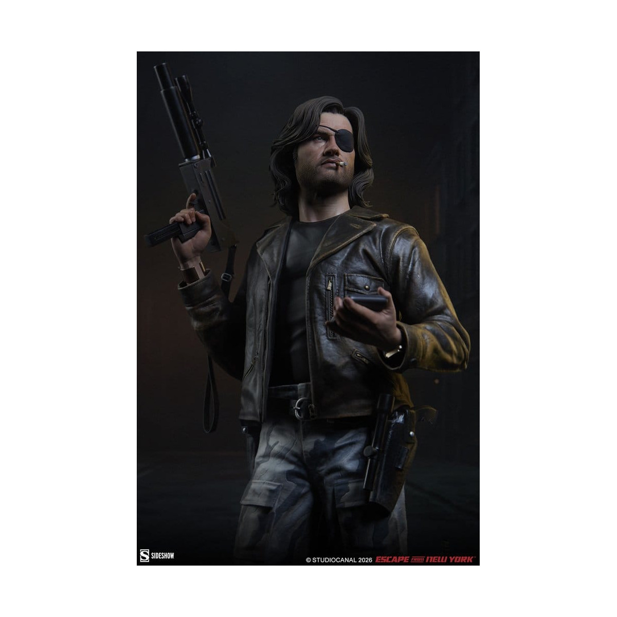Sideshow - Formato Premium Snake Plissken 1/4 - Escape From New York - Nueva York 1997