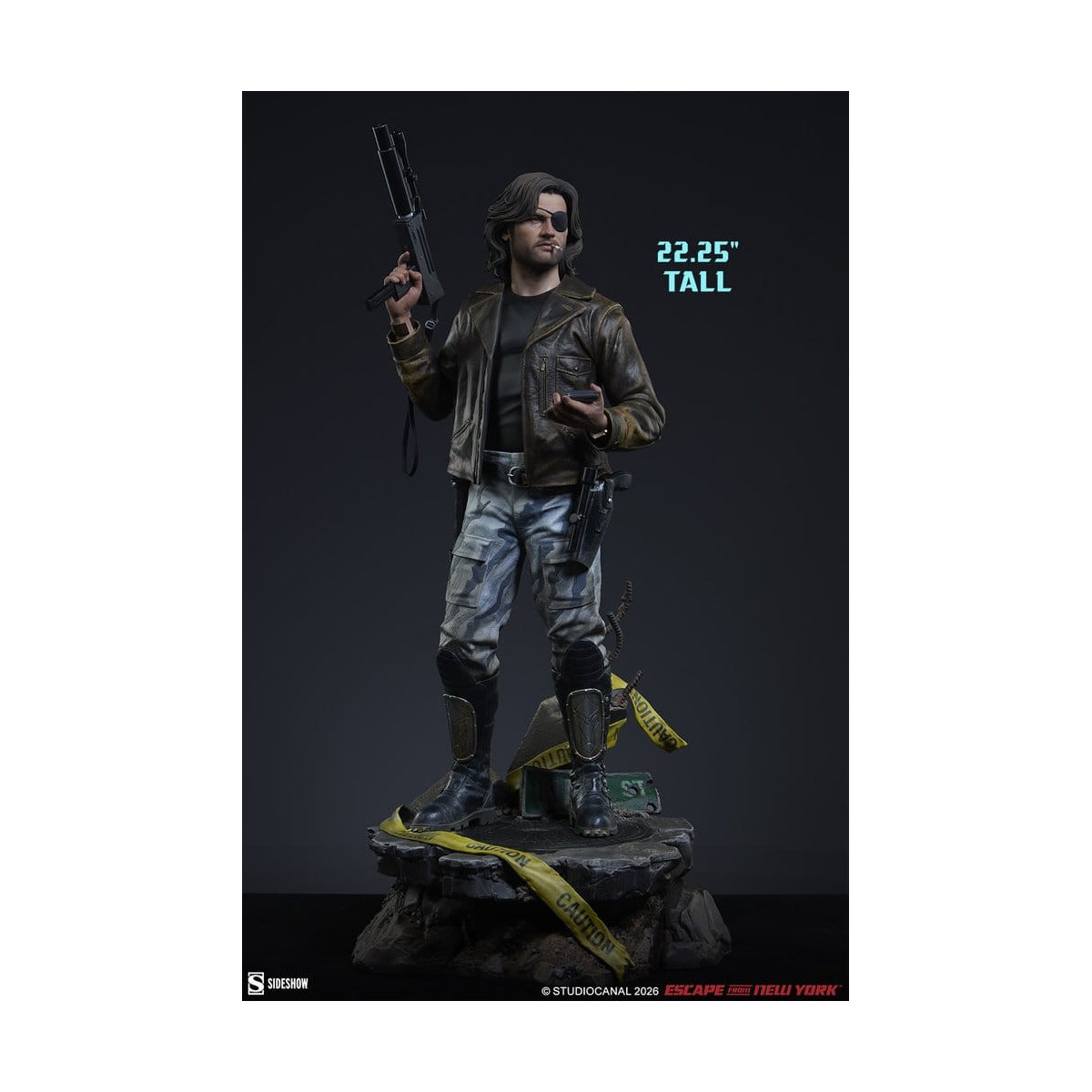 Sideshow - Formato Premium Snake Plissken 1/4 - Escape From New York - Nueva York 1997