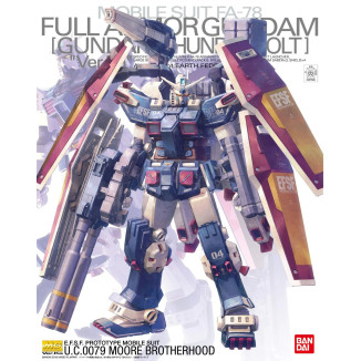 Bandai - Gunpla - 1/100 MG - FA-78 Blindaje Completo Gundam Thunderbolt Ver. Ka - Traje Móvil Gundam Thunderbolt