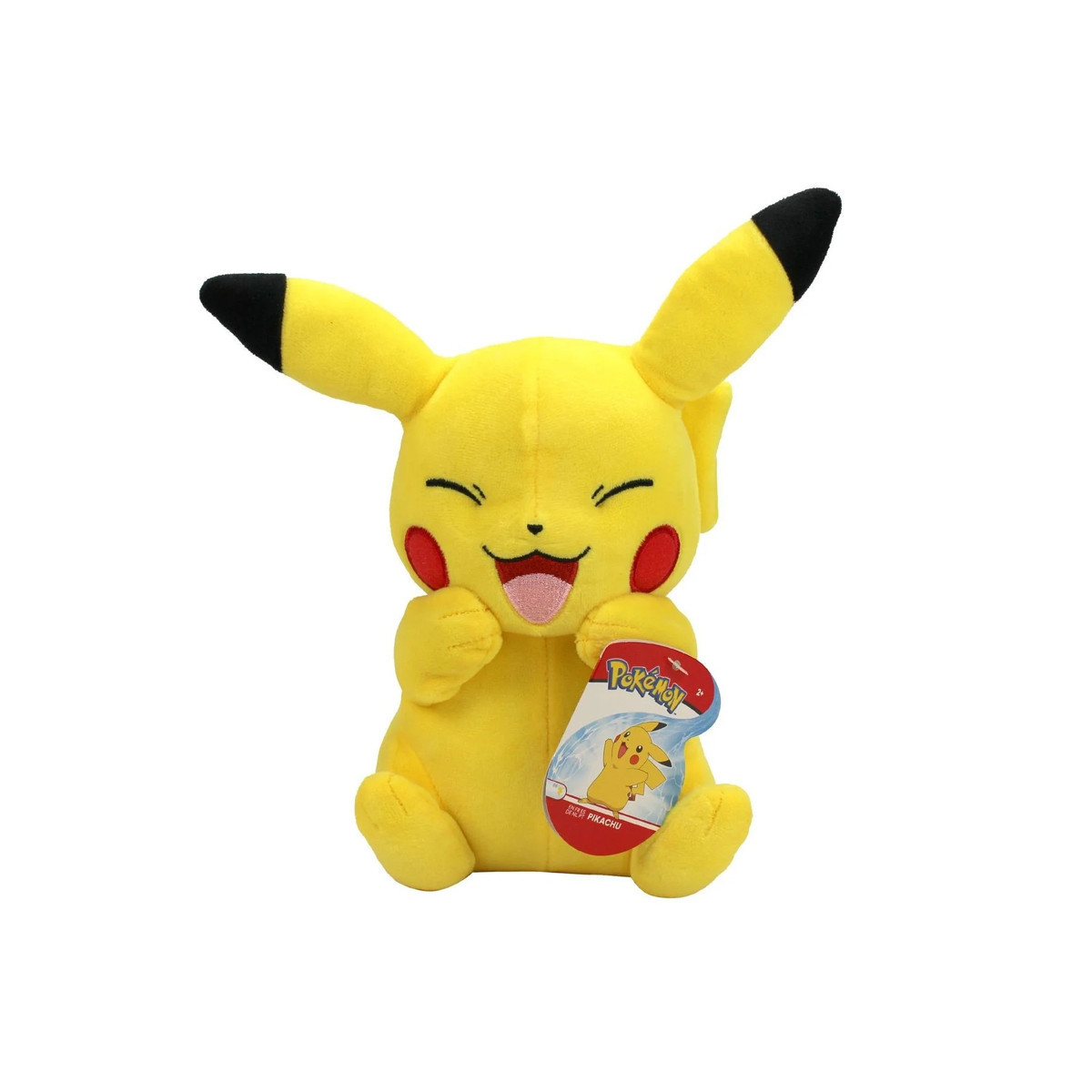 Jazwares Pokémon - Peluche Pikachu Risueño