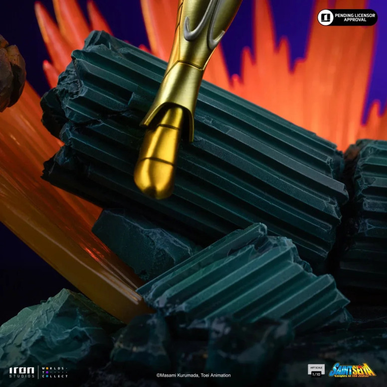 Iron Studios - Saint Seiya - Gemini Saga Art Scale 1/10 - Caballeros del Zodiaco