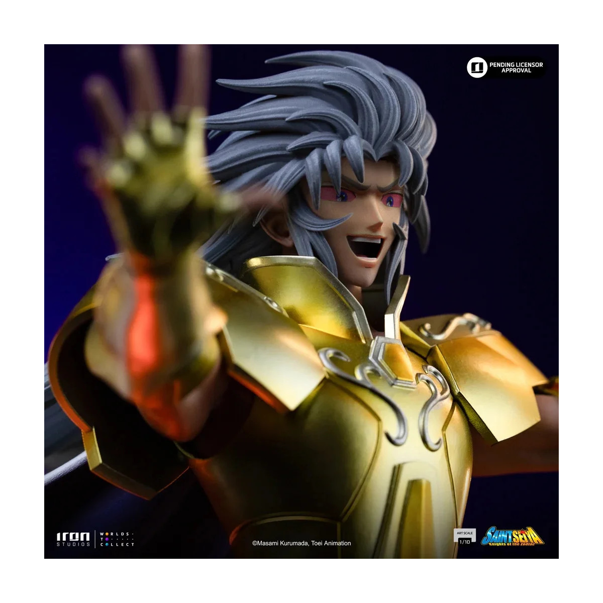 Iron Studios - Saint Seiya - Gemini Saga Art Scale 1/10 - Caballeros del Zodiaco
