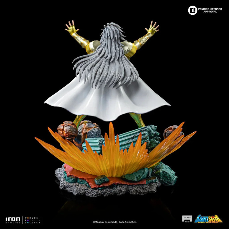 Iron Studios - Saint Seiya - Gemini Saga Art Scale 1/10 - Caballeros del Zodiaco