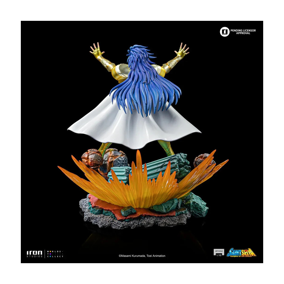 Iron Studios - Saint Seiya - Gemini Saga Art Scale 1/10 - Caballeros del Zodiaco