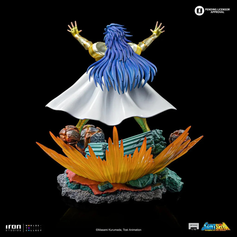 Iron Studios - Saint Seiya - Gemini Saga Art Scale 1/10 - Caballeros del Zodiaco