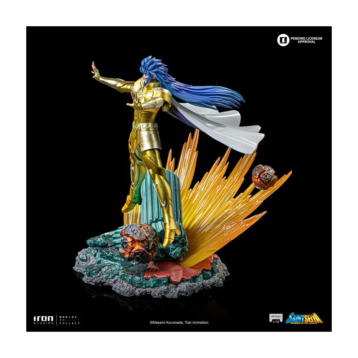 Iron Studios - Saint Seiya - Gemini Saga Art Scale 1/10 - Caballeros del Zodiaco