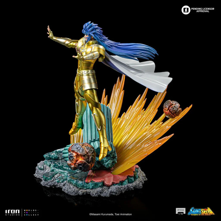 Iron Studios - Saint Seiya - Gemini Saga Art Scale 1/10 - Caballeros del Zodiaco