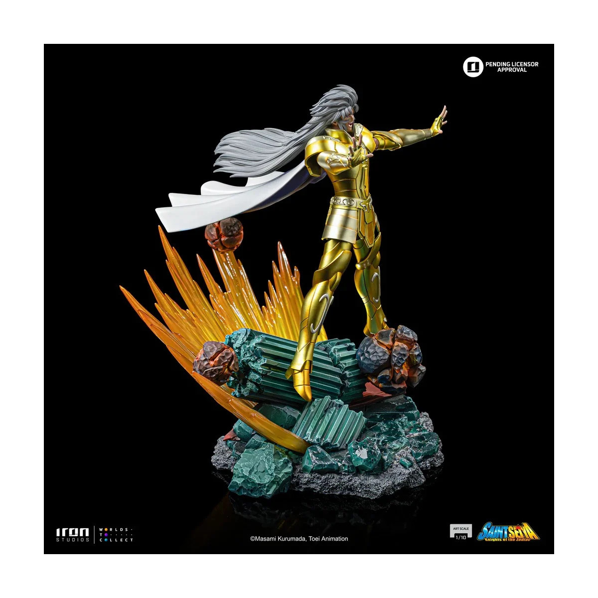 Iron Studios - Saint Seiya - Gemini Saga Art Scale 1/10 - Caballeros del Zodiaco