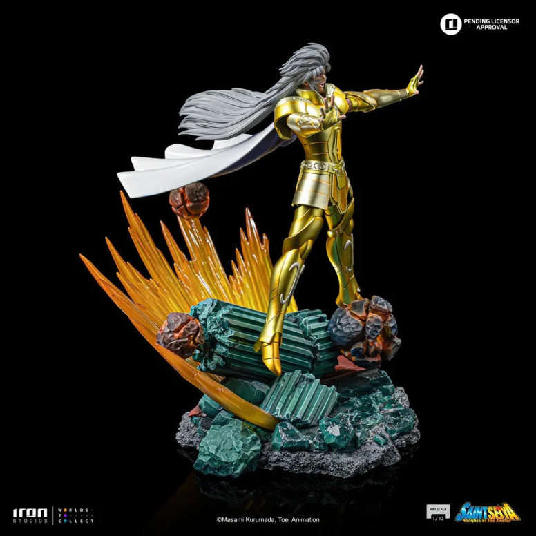 Iron Studios - Saint Seiya - Gemini Saga Art Scale 1/10 - Caballeros del Zodiaco