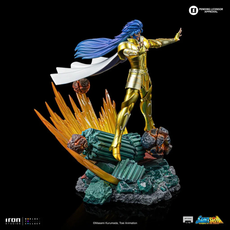 Iron Studios - Saint Seiya - Gemini Saga Art Scale 1/10 - Caballeros del Zodiaco