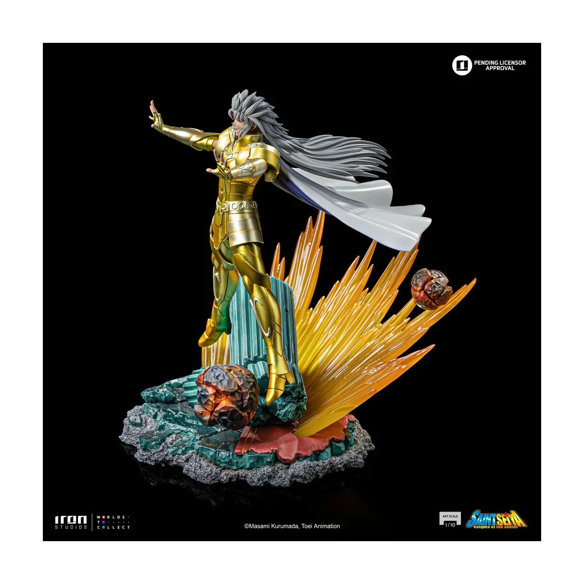 Iron Studios - Saint Seiya - Gemini Saga Art Scale 1/10 - Caballeros del Zodiaco