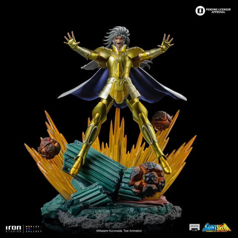 Iron Studios - Saint Seiya - Gemini Saga Art Scale 1/10 - Caballeros del Zodiaco