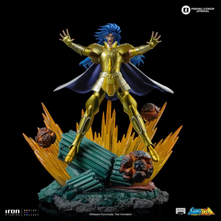 Iron Studios - Saint Seiya - Gemini Saga Art Scale 1/10 - Caballeros del Zodiaco