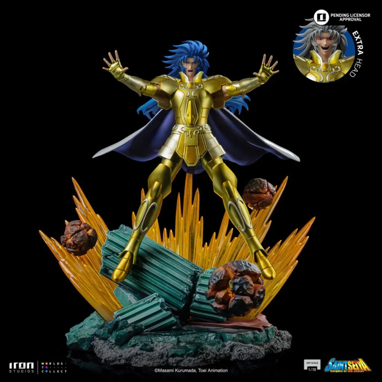 Iron Studios - Saint Seiya - Gemini Saga Art Scale 1/10 - Caballeros del Zodiaco