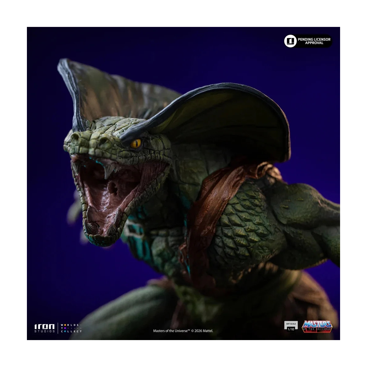 Iron Studios - Kobra Khan Arte Escala 1/10 - Masters del Universo - Masters del Universo
