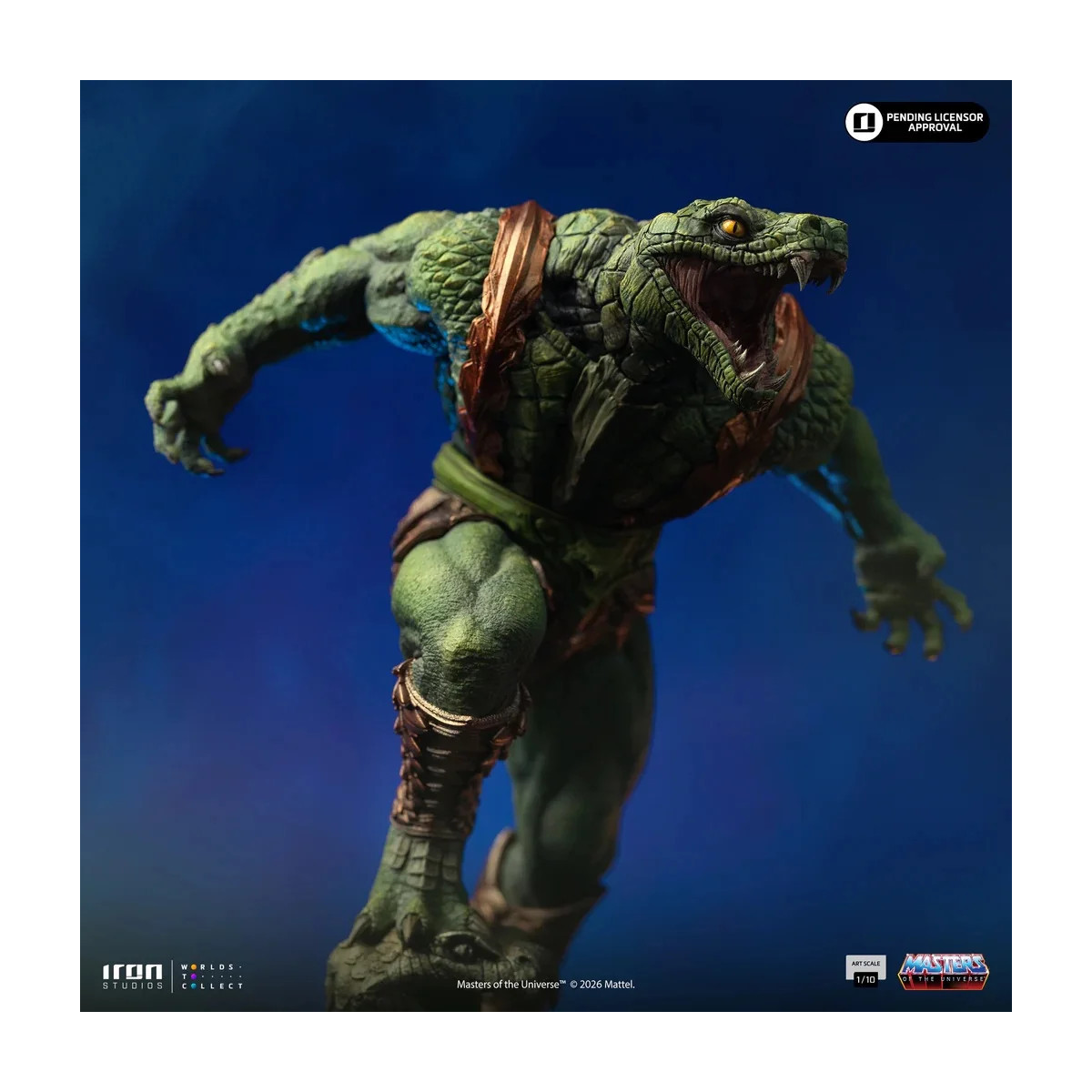 Iron Studios - Kobra Khan Arte Escala 1/10 - Masters del Universo - Masters del Universo