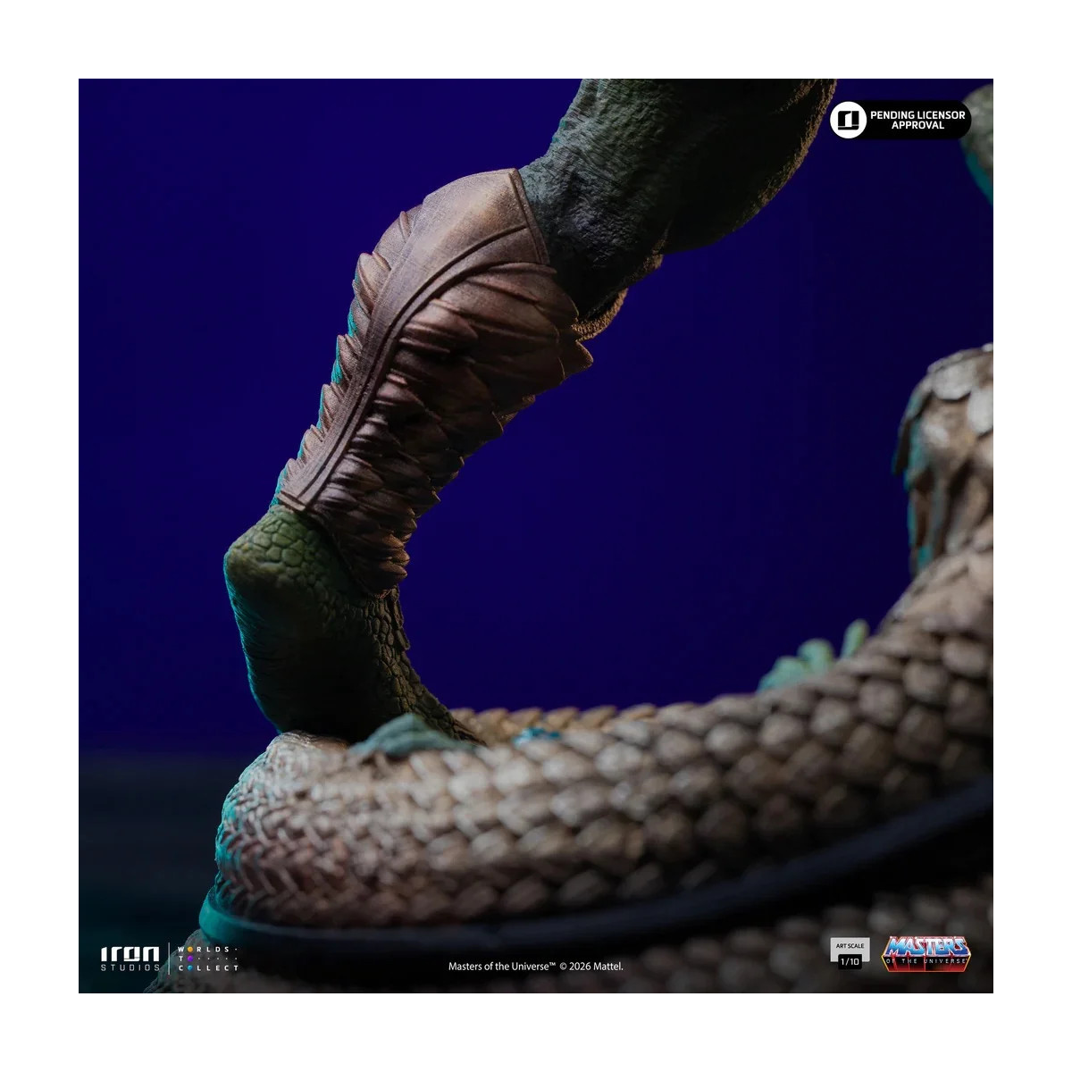 Iron Studios - Kobra Khan Arte Escala 1/10 - Masters del Universo - Masters del Universo