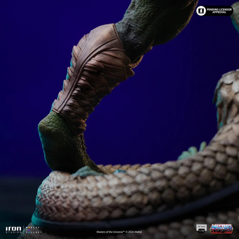 Iron Studios - Kobra Khan Arte Escala 1/10 - Masters del Universo - Masters del Universo
