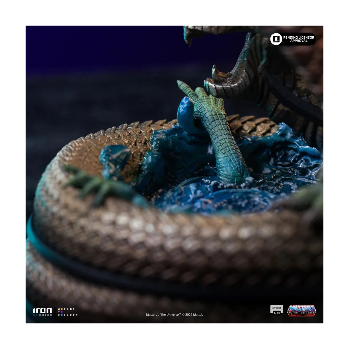 Iron Studios - Kobra Khan Arte Escala 1/10 - Masters del Universo - Masters del Universo