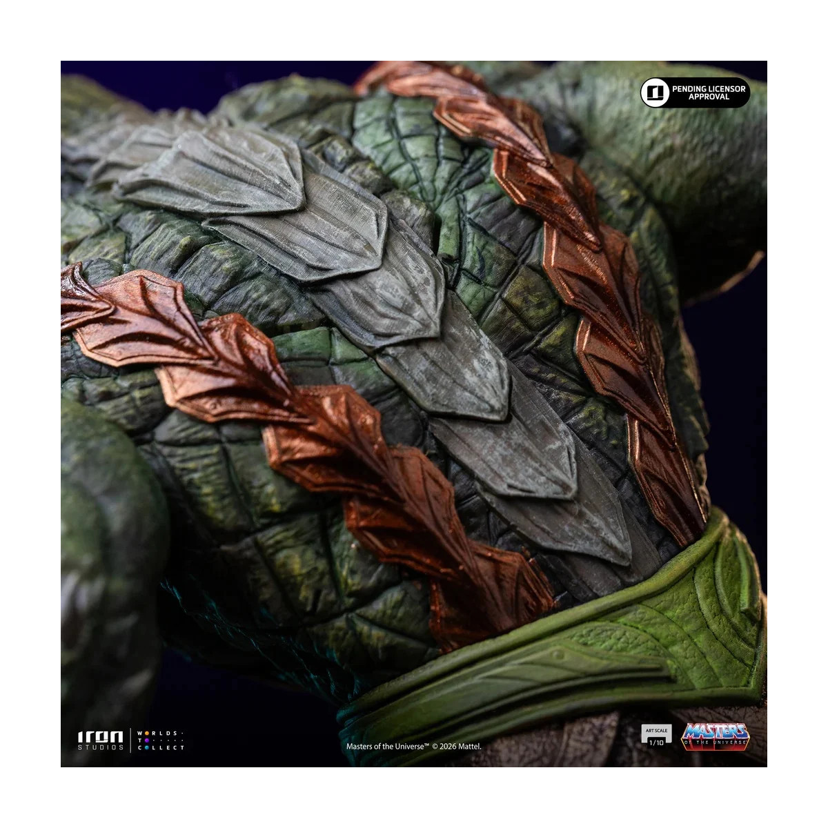 Iron Studios - Kobra Khan Arte Escala 1/10 - Masters del Universo - Masters del Universo