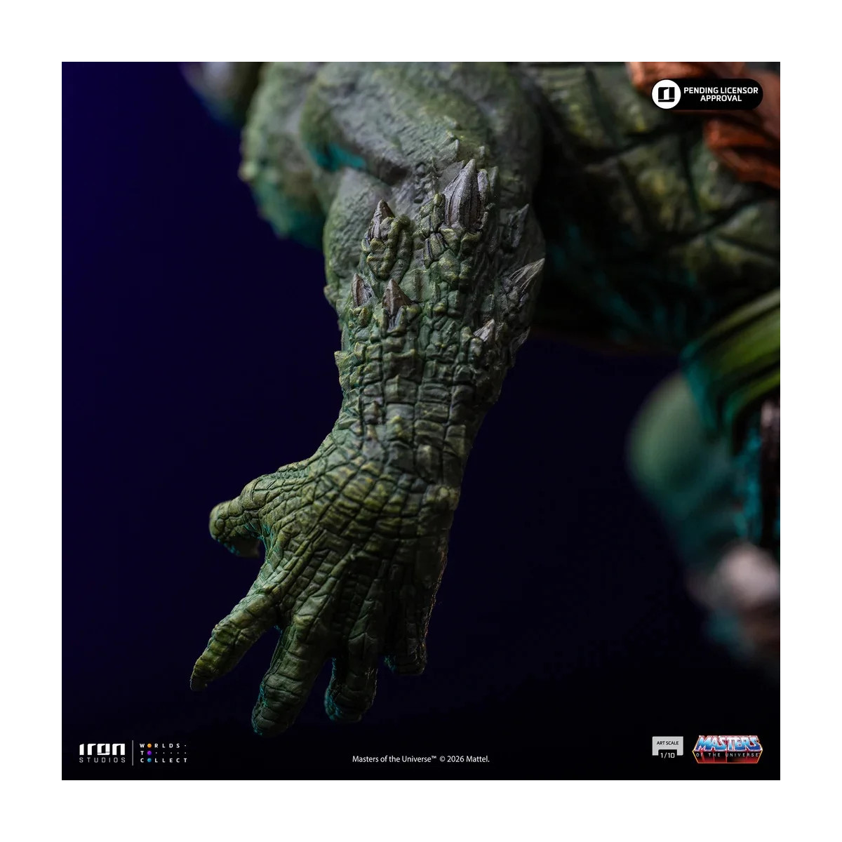 Iron Studios - Kobra Khan Arte Escala 1/10 - Masters del Universo - Masters del Universo