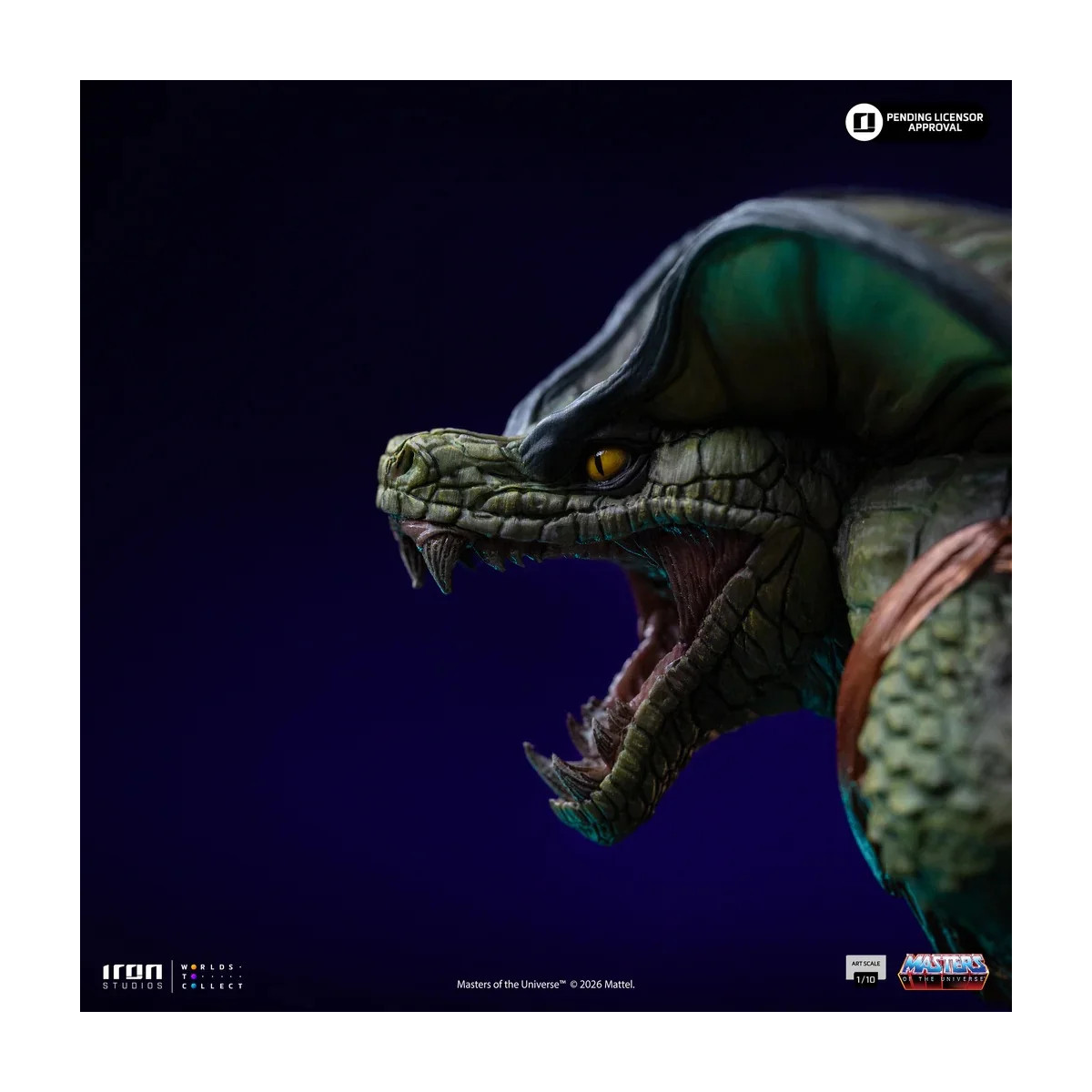 Iron Studios - Kobra Khan Arte Escala 1/10 - Masters del Universo - Masters del Universo