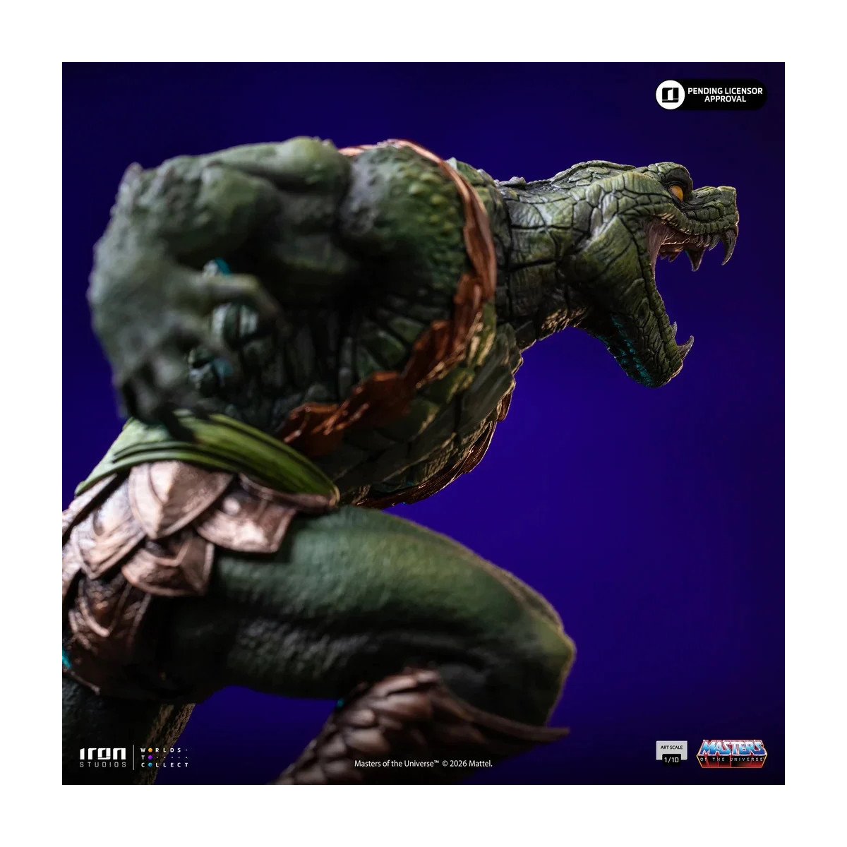 Iron Studios - Kobra Khan Arte Escala 1/10 - Masters del Universo - Masters del Universo