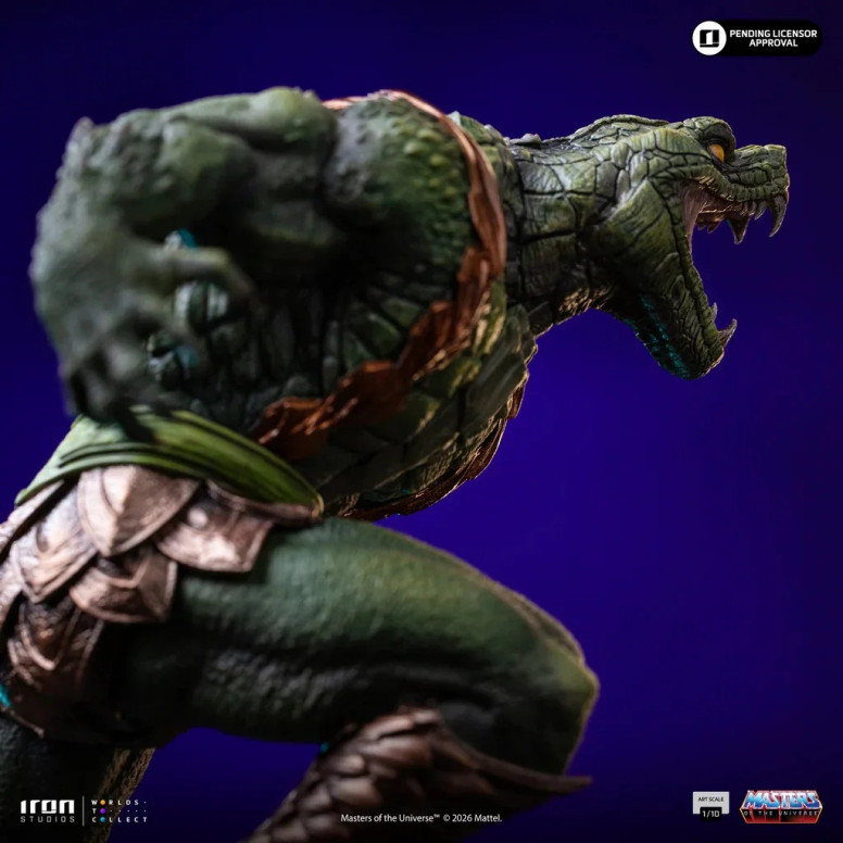 Iron Studios - Kobra Khan Arte Escala 1/10 - Masters del Universo - Masters del Universo