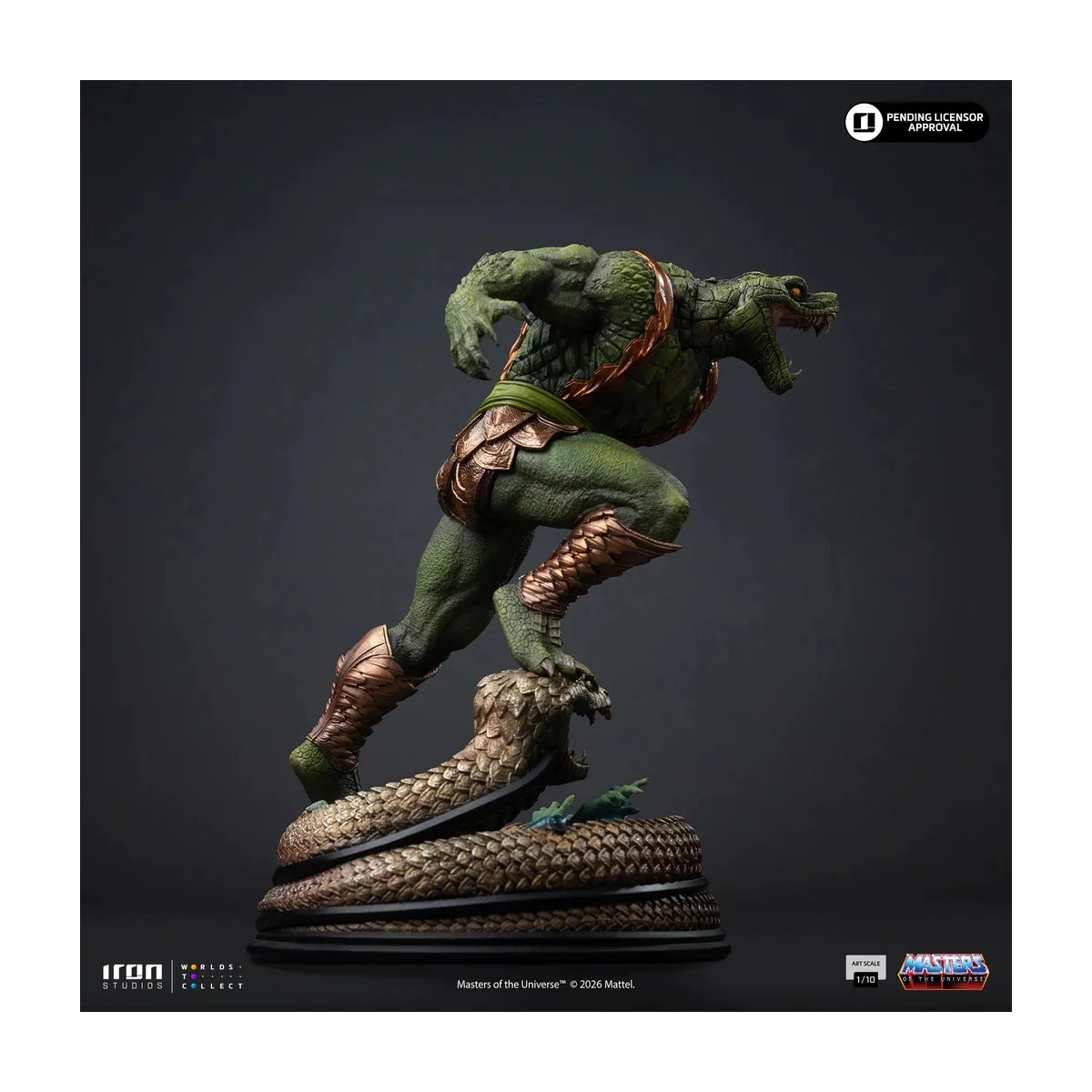 Iron Studios - Kobra Khan Arte Escala 1/10 - Masters del Universo - Masters del Universo